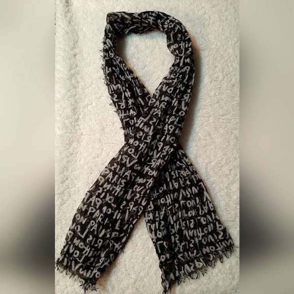 LOUIS VUITTON Stephen Sprouse Scharpes Graffiti Stole/Shawl Scarf - Picture 1 of 8